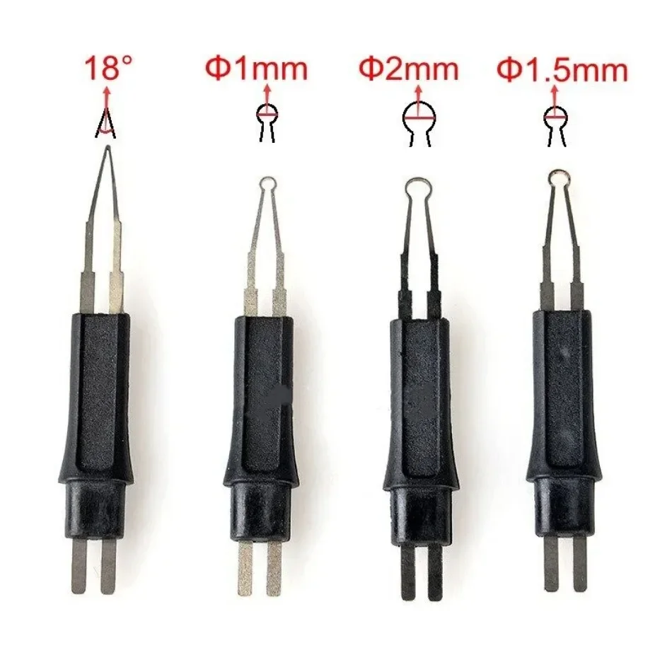 4Pcs/Set Gutta Tip Cutter Blade Heating Pen Hot Melt Needle Oral Fuse Head Set of Four Cutting Hot Melt