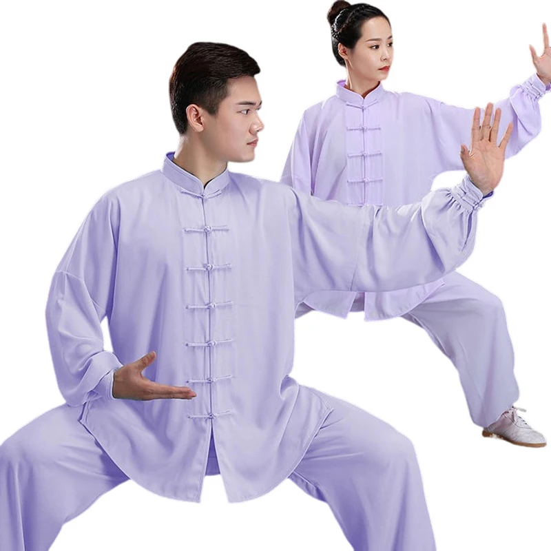 Kung Fu Tai Chi Clothing Martial Arts Clothes Wushu Uniform Wing ChunTaiji costume for men women Multicolor Special Offer 2022