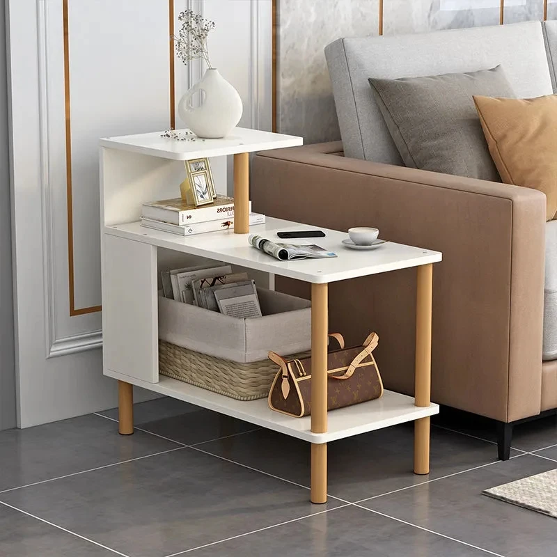 Side a few simple modern sofa side a few household multi-purpose small square table bedroom bedside storage rack bedside table