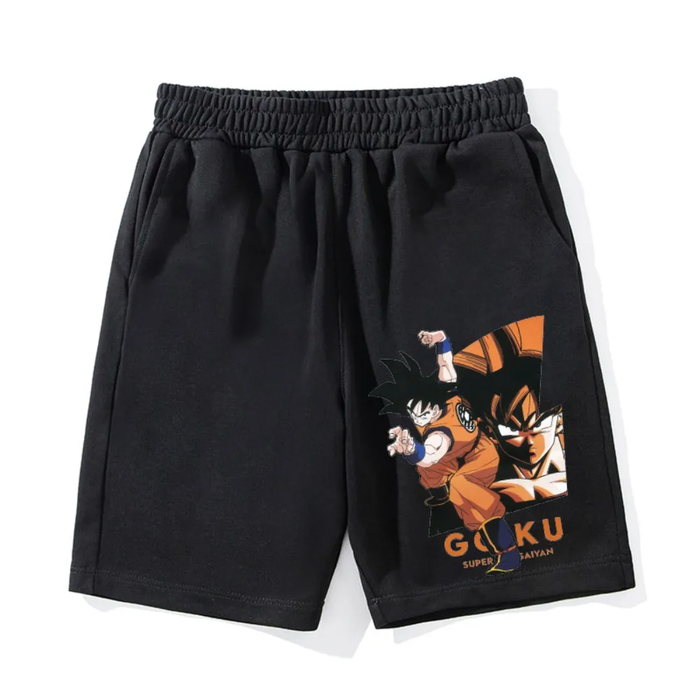 New Men's Shorts Dragon Ball Goku Print Y2k Shorts Womens Sports Quick-drying Pant Fitness Casual Breathable Gym Clothes Summer