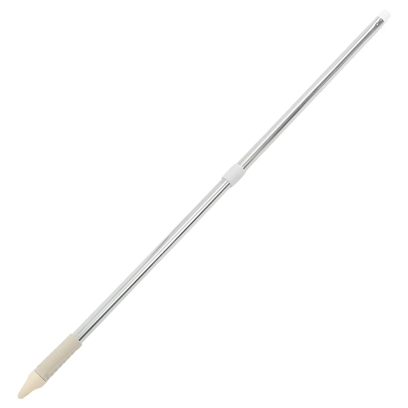Stainless Steel Mop Handle Replacement Two-Section Extension Pole for Floor Cleaning Mopping Bathroom Kitchen Sweeping Mop Stick