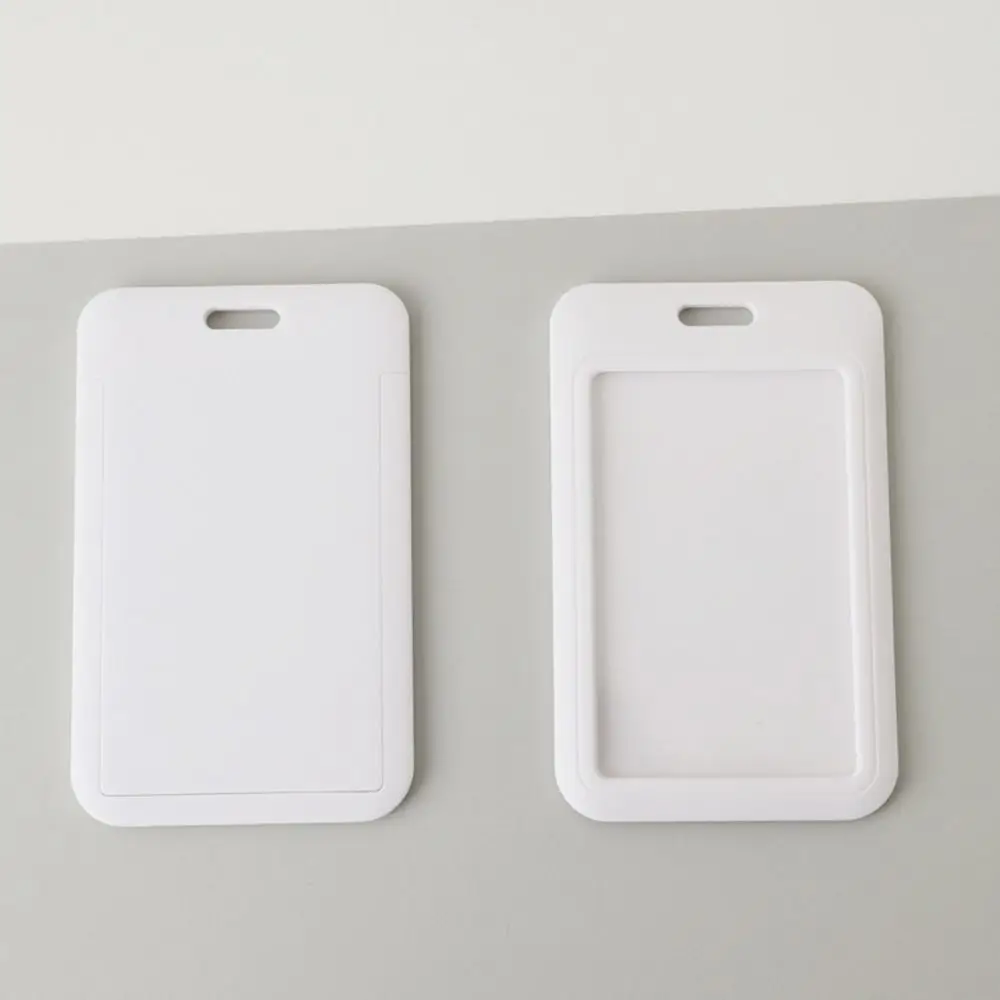 Cartoon Plastic Business Card Holder Bank ID Holders Student Supplies Women Men