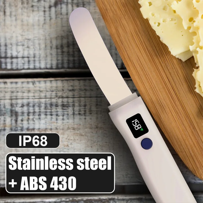 Butter Knife Heater Quick Melt Butter Cheese Spreader Kitchen Baking Gadget Anti-scalding Design