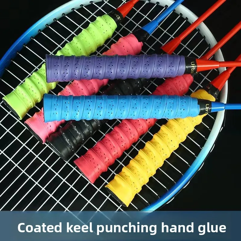 Badminton-Handkleber, Kiel, schweißabsorbierender Gürtel, rutschfester, klebriger Kiel, schweißabsorbierender Gürtel