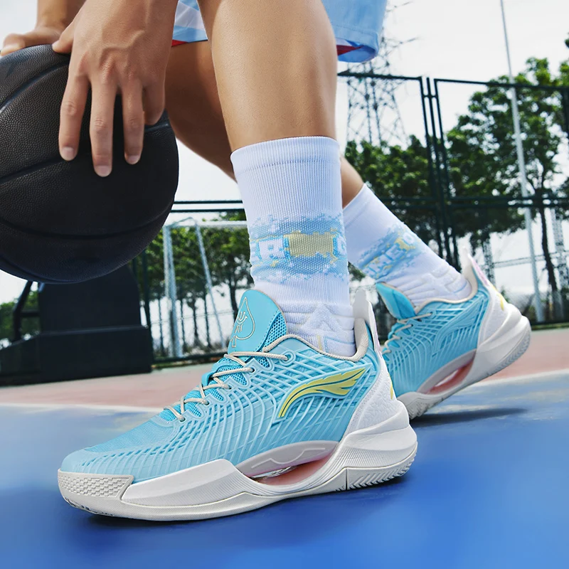 

2025 Explosions Men's Shoes Wear-resistant Basketball Shoes Men's Shoes genuine goods sneaker Autumn Men's Anti-slip Sneakers