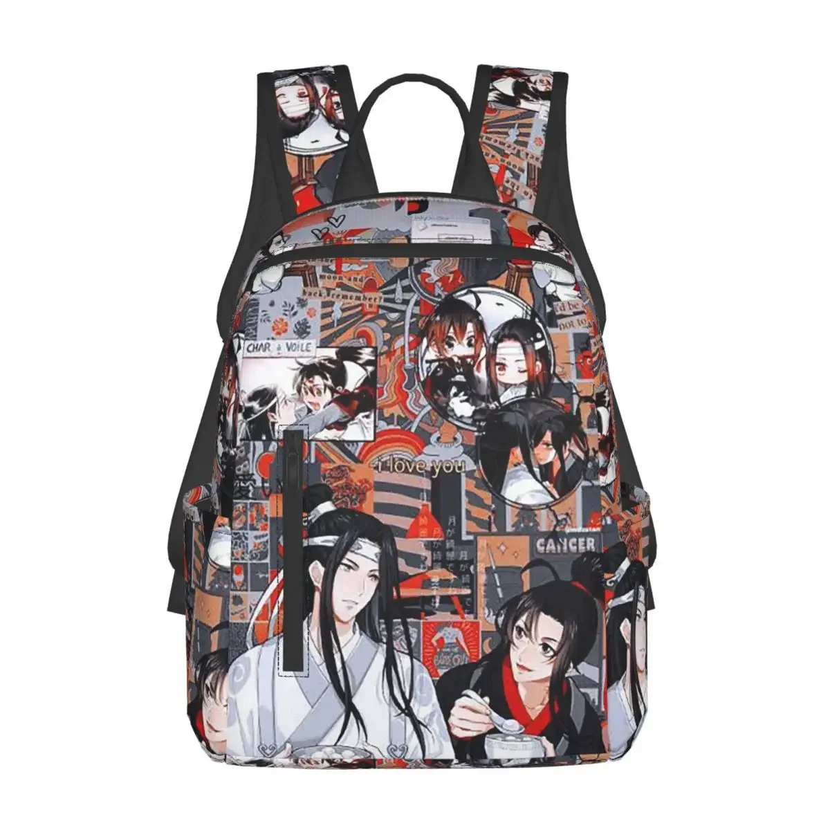 The Untamed WangXian Bunny Mo Dao Zu Shi Backpack Large Capacity Boys Girls BookBag School Bag Shoulder Bags for Men Women