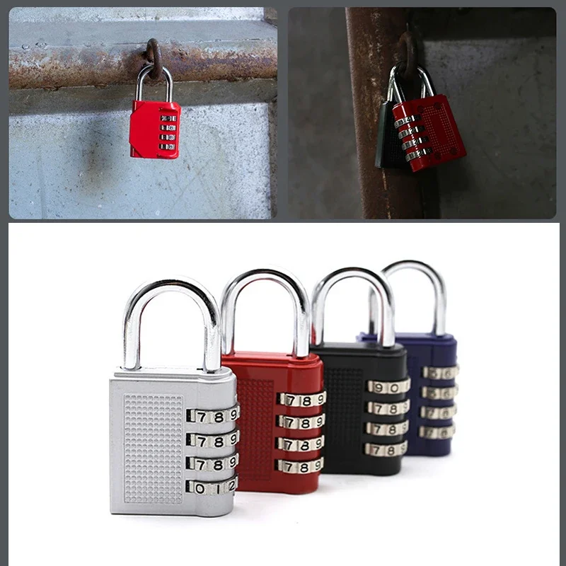 10 Digit Push Button Password Lock Chrome Plated Anti-theft Combination Padlock Push Password Locking Mechanism For Locker Etc