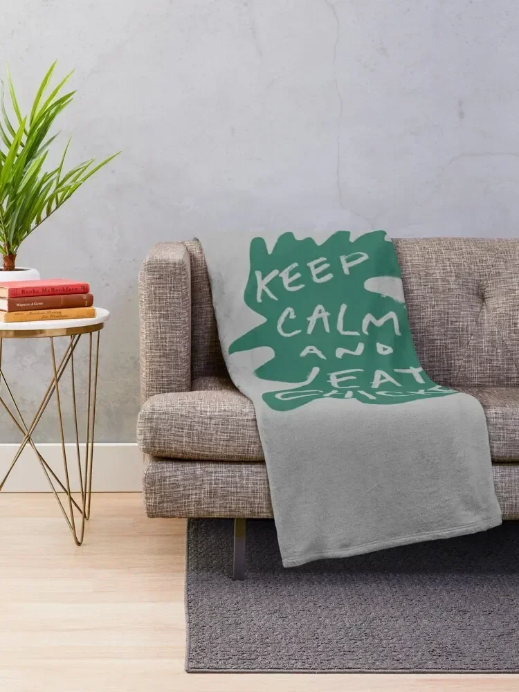 Keep Calm And Eat Chicken Thai BL Moonlight Chicken Throw Blanket Summer Beddings Sofa Throw Blankets