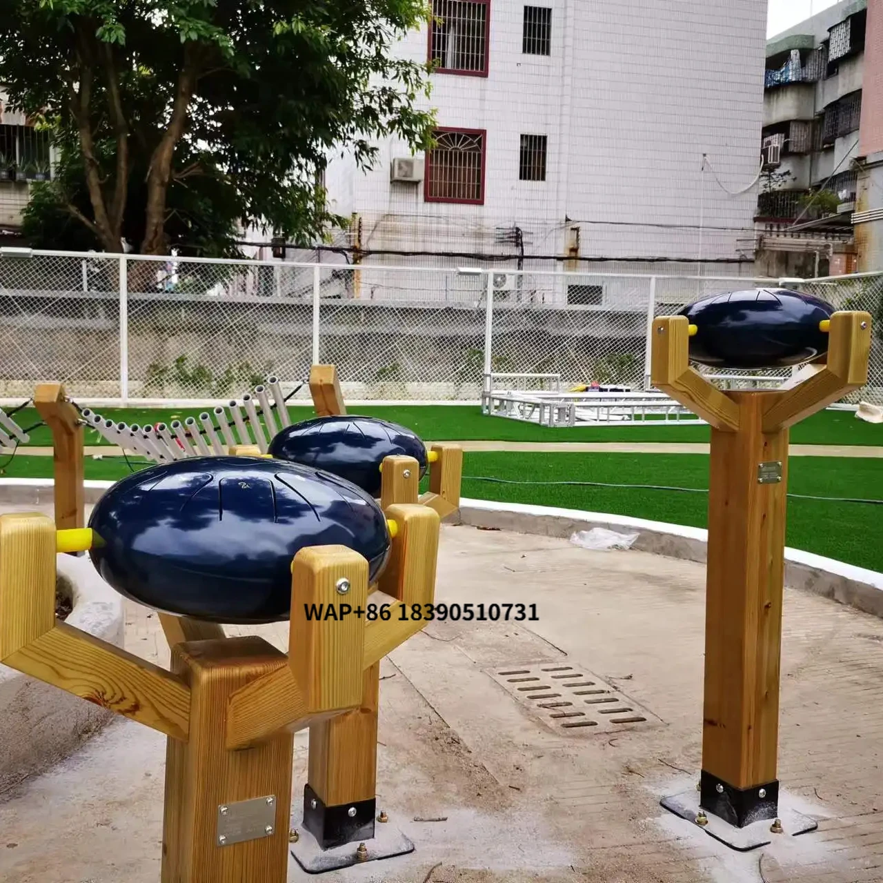 

Музыкальный игровой комплекс DEATS: Уличные музыкальные инструменты для школ