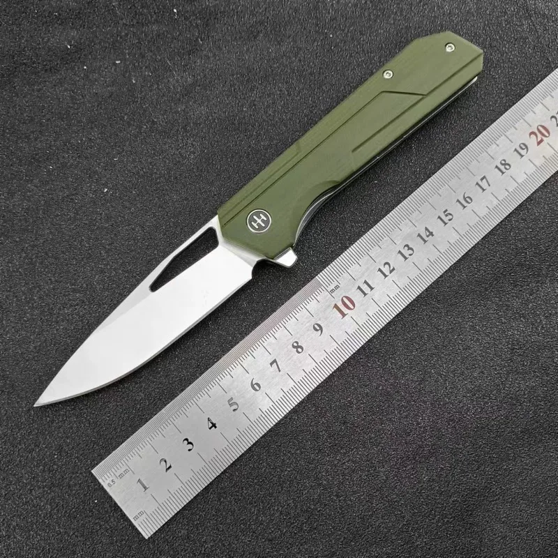 

New Folding Knife DC53 Blade G10 Handle Camping Survial Outdoor Hunting Tactical Fruit Pocket Kitchen Utility Knives EDC Tools