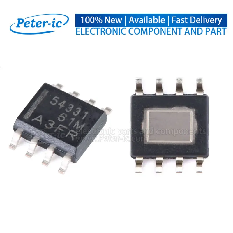 (5pcs)TPS54331DDAR 54331 SOIC-8-EP Step-down Type Adjustable 800mV~25V 3A 3.5V~28V SOP8 DC-DC Converters Available Peter-ic