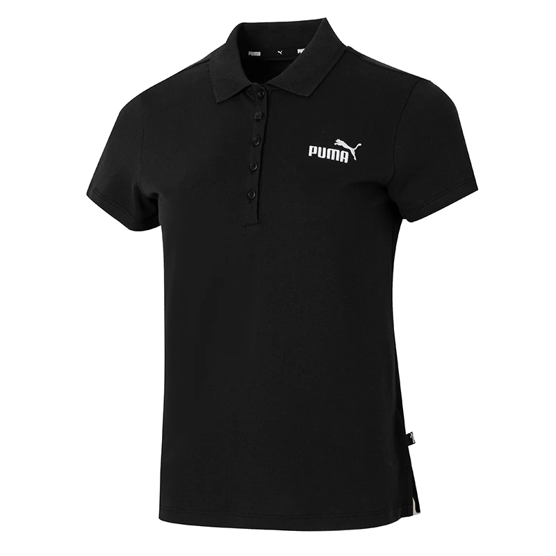 

Женская спортивная футболка Puma с вышитым логотипом, дышащая повседневная рубашка-поло с короткими рукавами и отложным воротником 630564-01