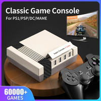 KINHANK Super Console X Cube Retro Video Game Console Support 60000 Games for PS1/PSP/DC/MAME/Arcade HD Output Gift for Kid