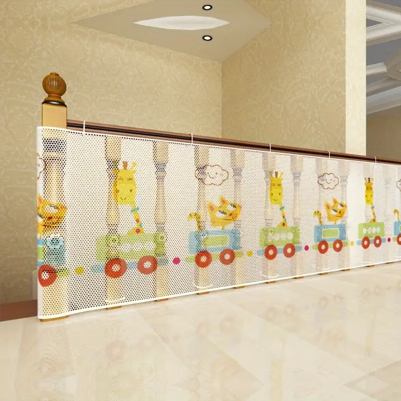 Banister Guard, Balcony Safety Net for Kids Pet Balcony Guard Balcony Netting for Pets Rail Net for Balcony Apartment Cat Nett