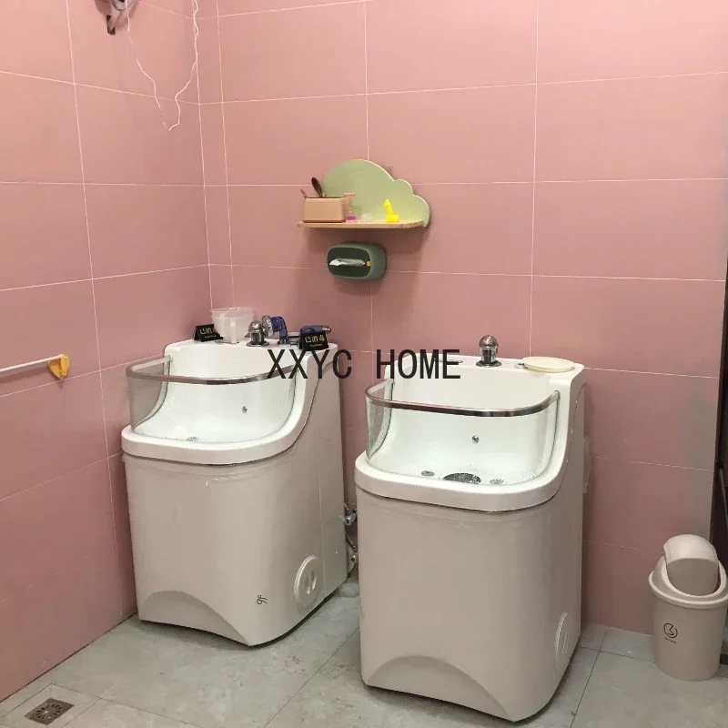

Pet Cat Dog Spa Machine Milk Bath Medicine Bath Surfing Bubble Bathtub Swimming Tank High-End Swimming Tank Bath
