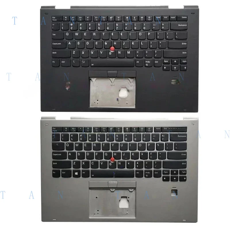 

НОВИНКАFORLenovoThinkPadX1YOGA2ndGen2017US/латиновый/немецкий клавиатура для ноутбукаПодставка для рук с подсветкой SM10M69725/SM10M697 T-T