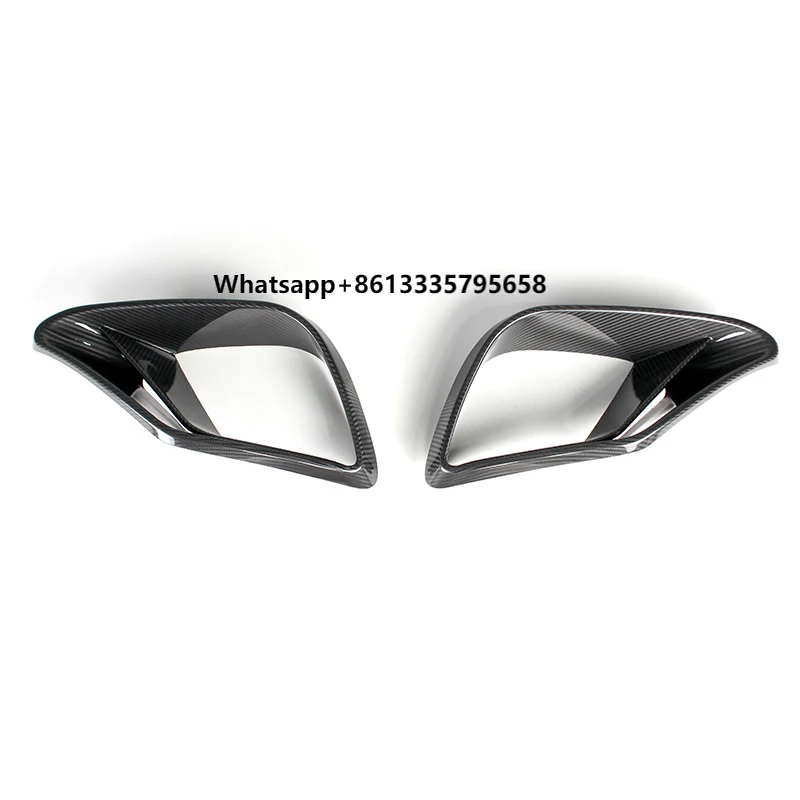 

S-class C217 2018-2020 Year Coupe B-Style Car Fog Lamp Covers Dry Carbon Fiber Front Bumper Accessories S63 Coupe