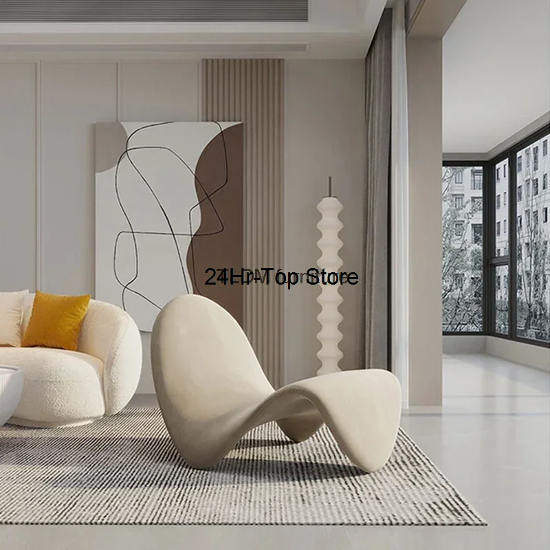 

Bedroom Modern Chairs Luxury Support Nordic Relax Chair Single Lounge Reading Designer Muebles De La Sala Japanese Furniture