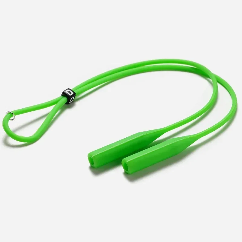 Cordão de silicone para óculos Óculos esportivos, Corda Super Longa, Cabeça Redonda, Ajustável, Antiderrapante, Gancho de orelha, Manga, Anti-queda