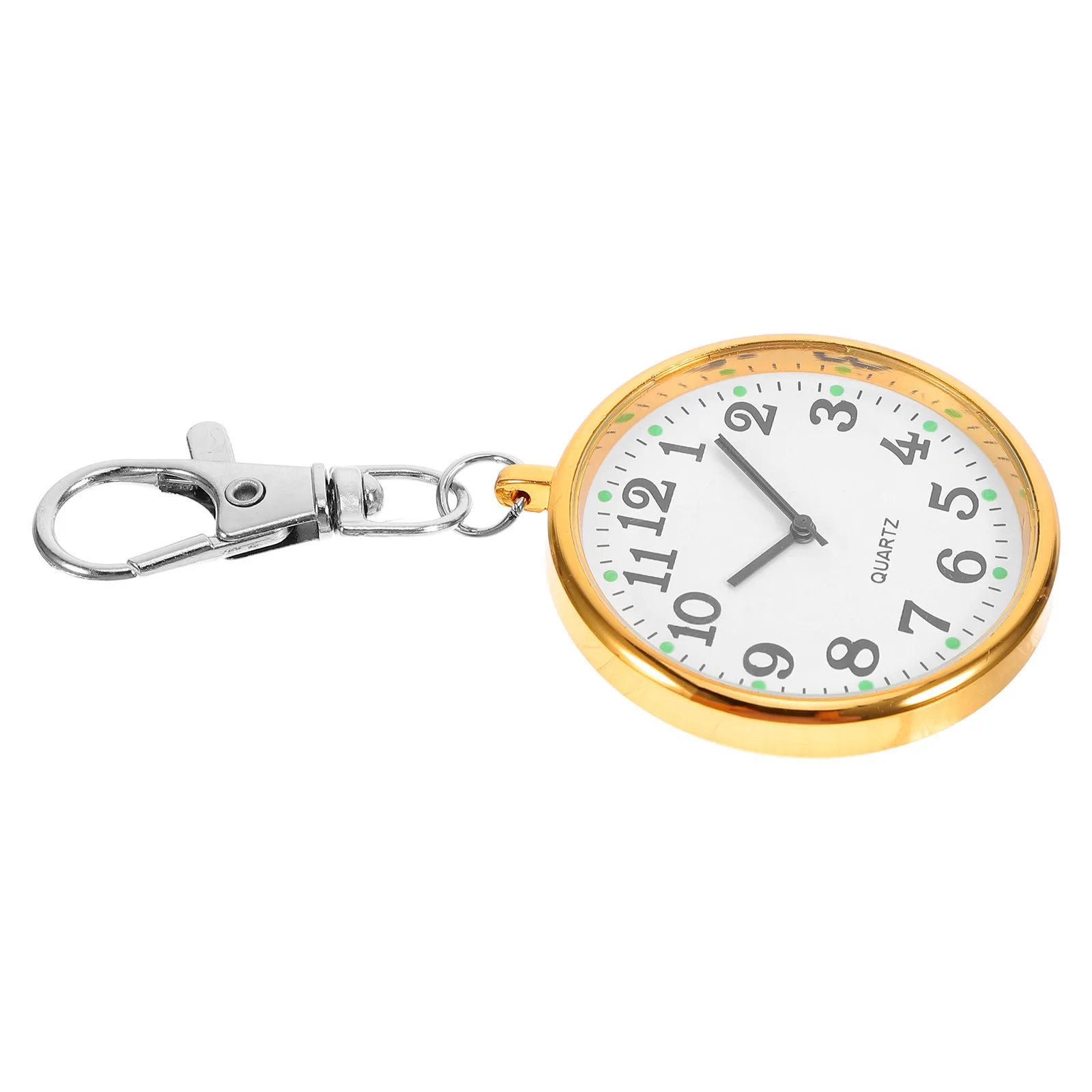 Nurse Watch Clip on Pocket Keychain Fob Watch for Professionals Doctors Nurses Students Lightweight Accurate Timekeeping