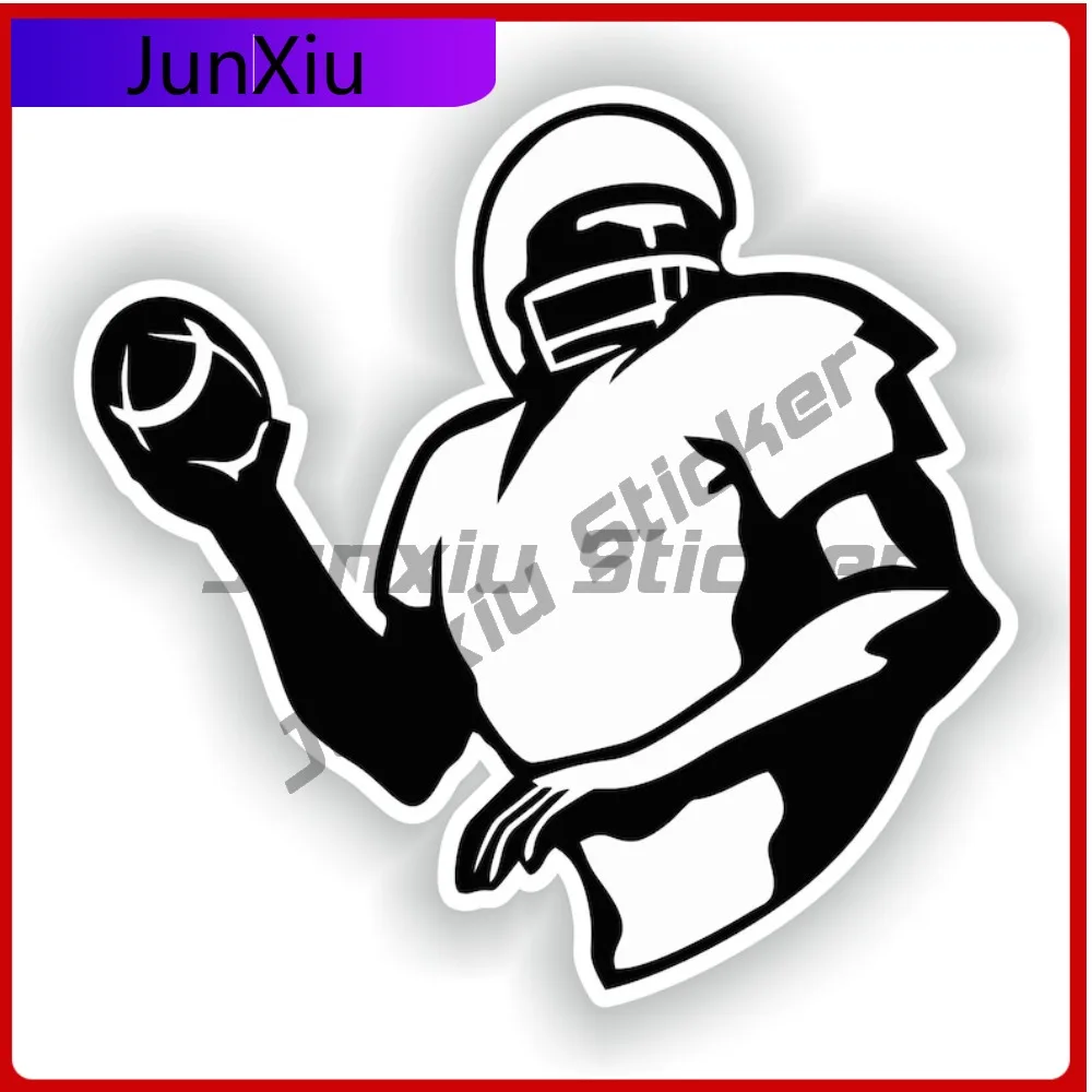 

American Football Pvc Stickers Scratch Cover Vinyl Decals Custom Decals Car Decoration Exterior Bumper Motorcycle Stickers Creat