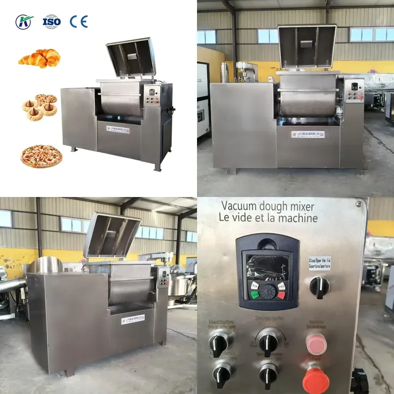 2026 Multi-Functional Vacuum Dough Mixer Cook Machine Made in China Dough Making Machine for Cookie Dough Flour Bread Pizza