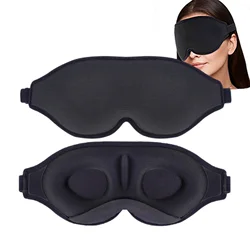 Antifaz 3D para Dormir, para Hombres y Mujeres, Suave, Bloquea la Luz, para un Sueño Reparador, con Correa Ajustable