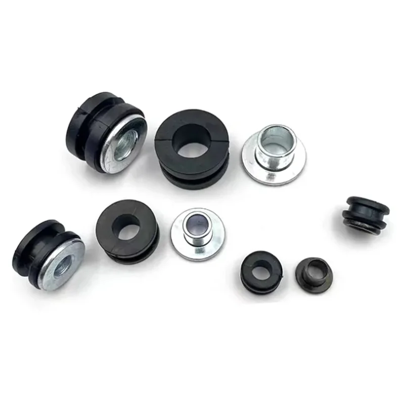 10pcs/set Motorcycle Buffer Washer Windshield Pad Car Plate Rubber Pressure Relief Shell Screw Circular Shock Absorber Pad