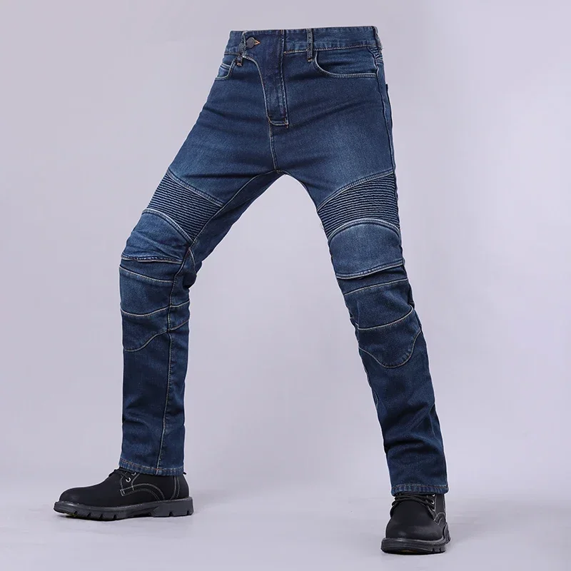 Cycling Travel Men's Motorcycle Jeans Protective Equipment Motorcycle Off-road Pants Racing Pants