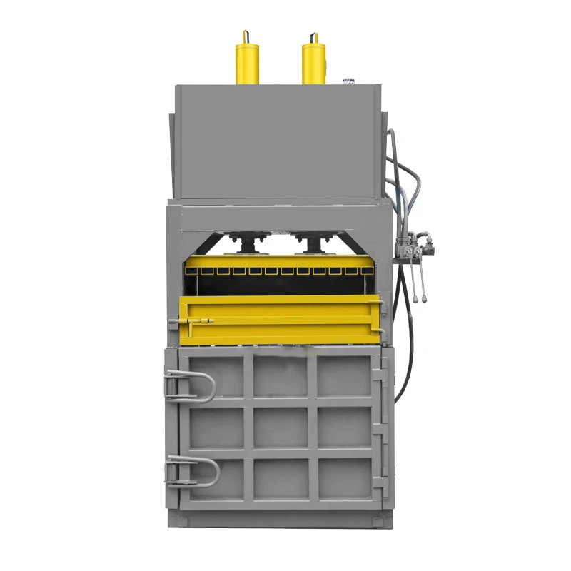 Factory Waste Film Carton Waste 30 Tons Briquetting Machine Vertical Hydraulic Semi-automatic Baling Machine
