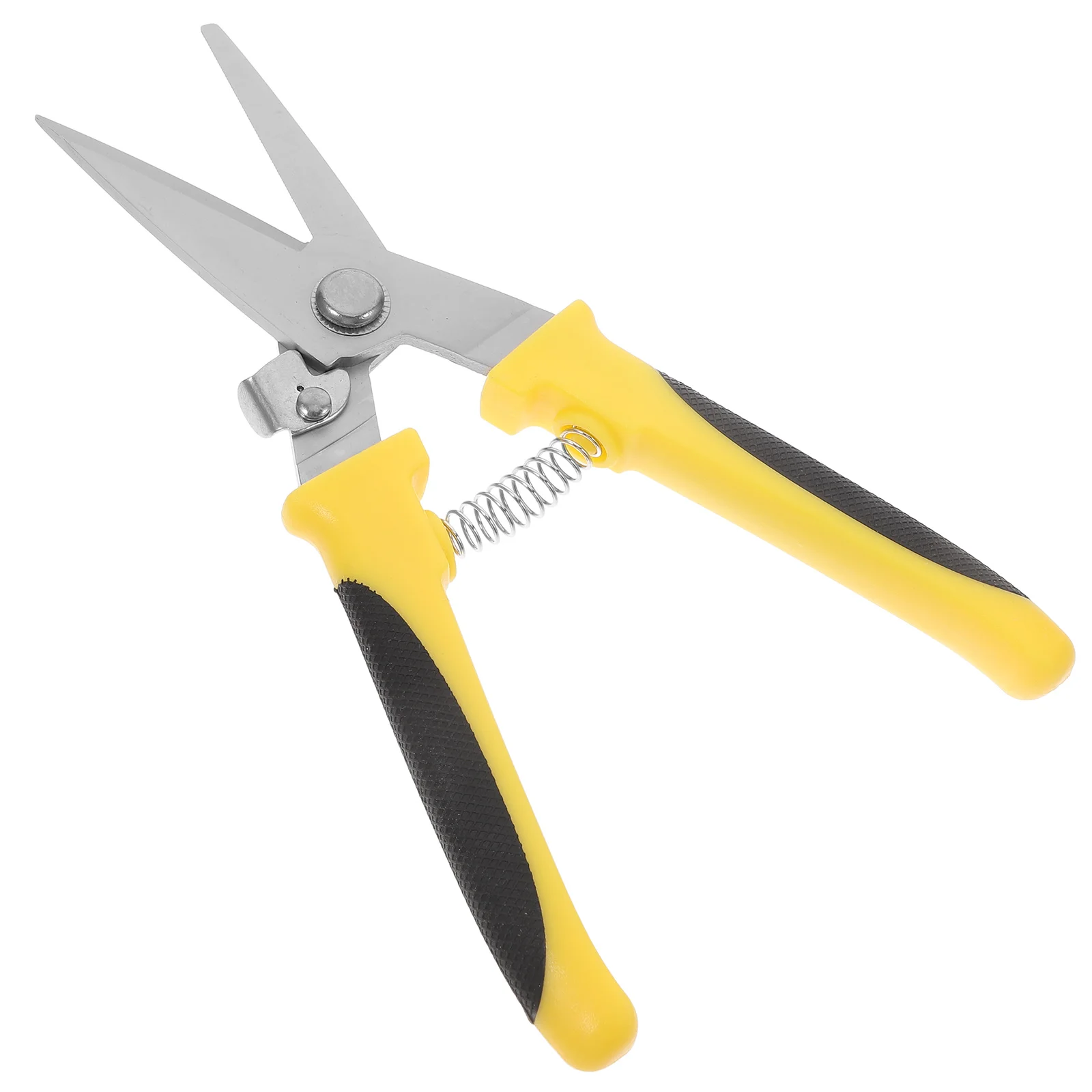 Tijeras industriales con mango de PP, hierro resistente, ahorro de trabajo para cortar herramienta antideslizante, acero inoxidable, alto contenido de carbono