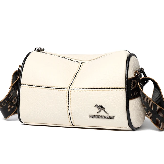 Luksusowa projektantka mody torebka damska wysokiej jakości miękka skóra damska torba na ramię moda Retro dziewczęce torby typu Crossbody portfel