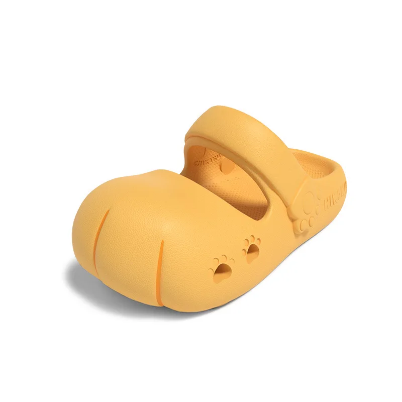 Adorable Black Kitty Paw Design Clogs 2026 New Trendy Cartoon Lightweight EVA Slip-on Sandals Woman Non-slip Garden Shoes image 5
