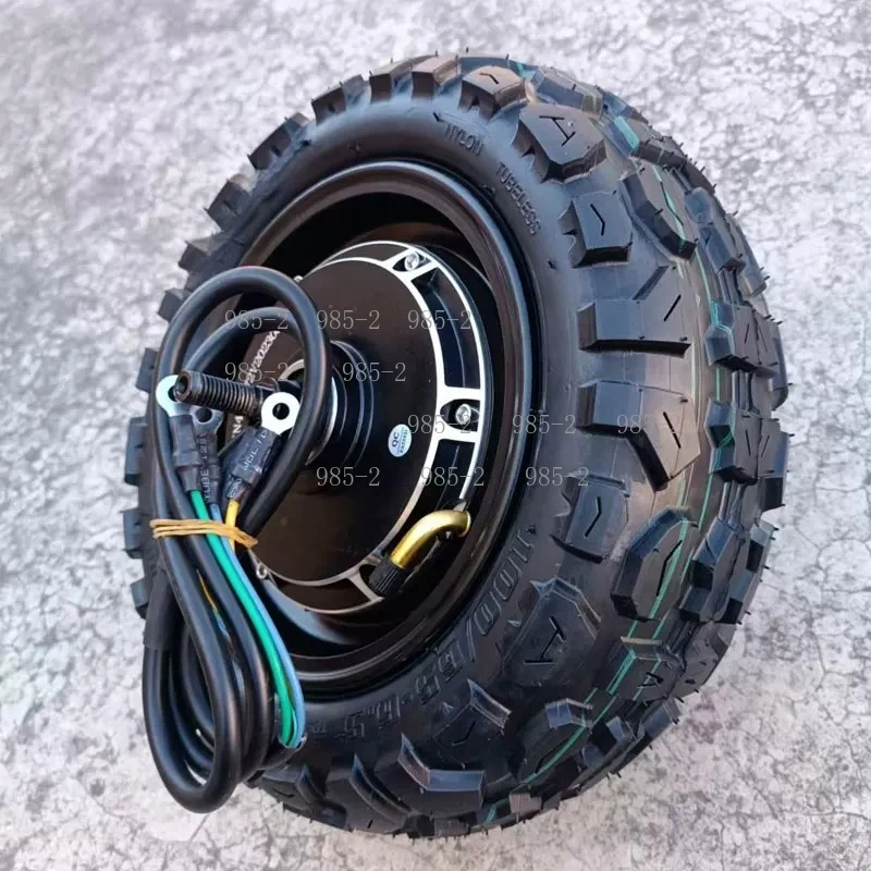 2800W Brushless Motor 11 Inch 48V 72V Front Rear Dual Drive Nylon Electric Scooter Motor