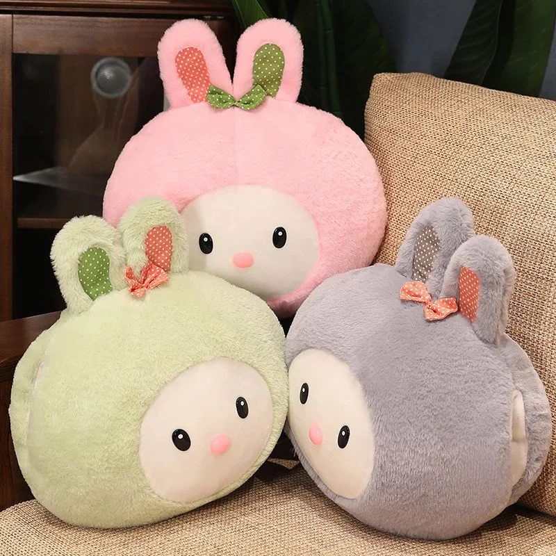 

Rabbit Warm Hands Cushion Napping Pillow Student Classroom Dormitory Office Commonly Used in Winter