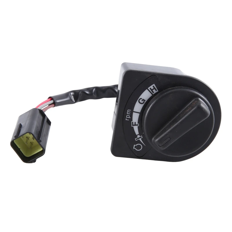 

Excavator Throttle Knob Throttle Switch 14543372 14659778 For VOLVO Spare Parts EC210D EC240D EC380D EC480D Replacement