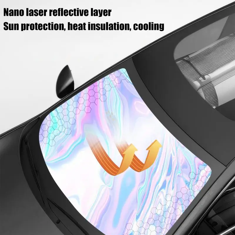 

Car Windshield Sunshade Heat-proof Windscreen Protector Front Windshield Sunshade Block UV Rays Foldable Sun Visor Accessories