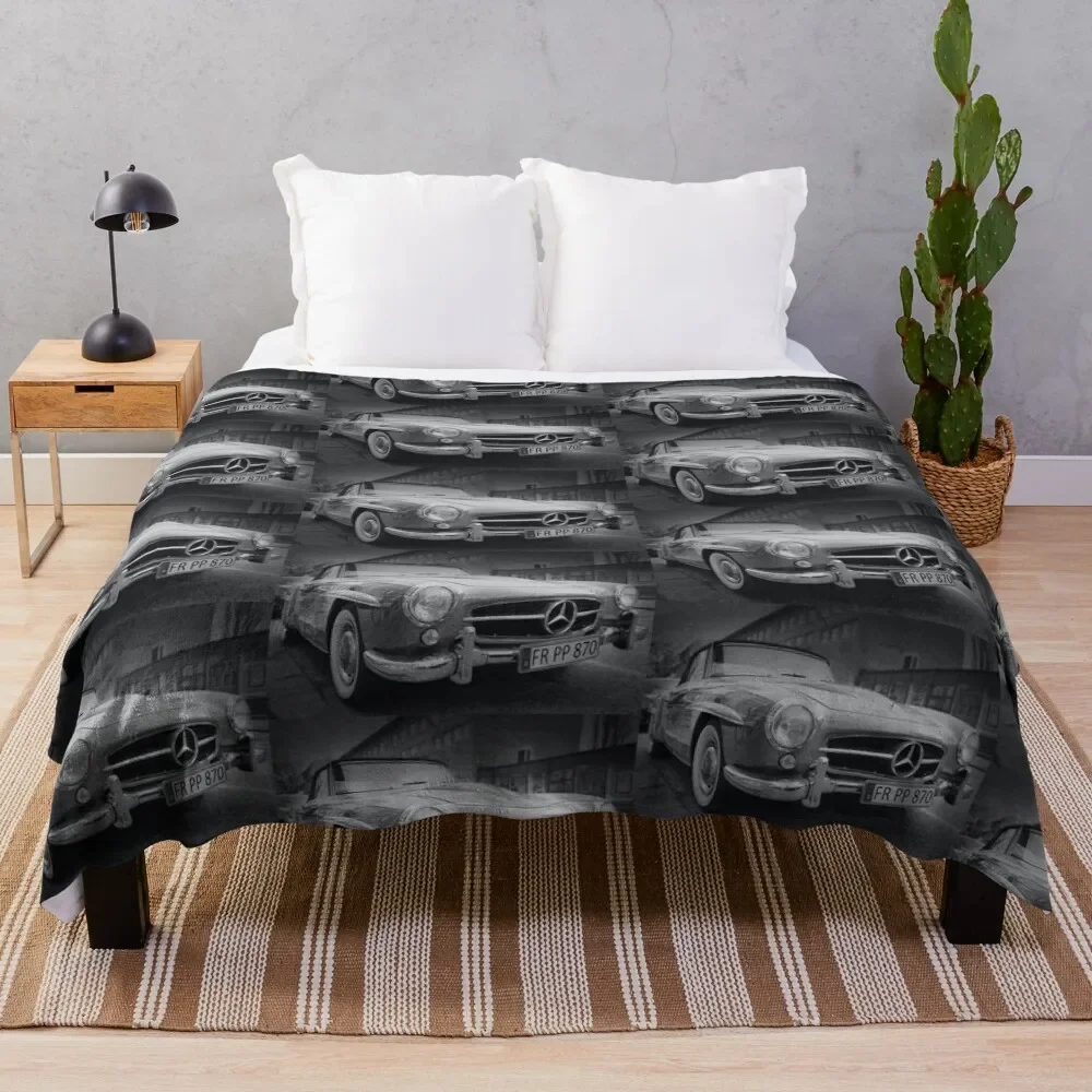 

Classic Car Throw Blanket Sofa Quilt Personalized Gift Camping Blankets