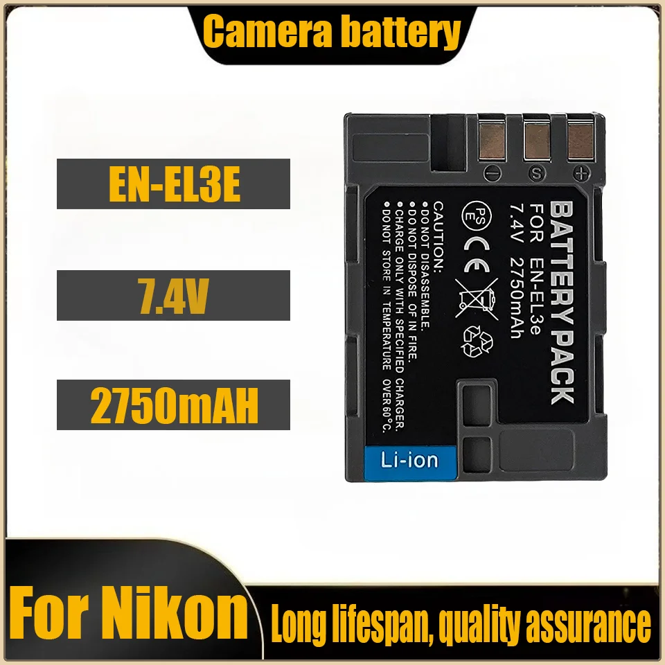 

EN-EL3E battery for Nikon D300S D90 D700 D300 D80 D200 D50 D70S