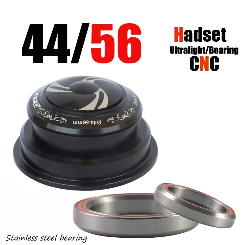 

1 1/8" Threadless Bicycle Headset 2 Bearing Tapered Tube 44x28.6 & 55/56x39.8/30MM Bike Road Mountai Bike Parts