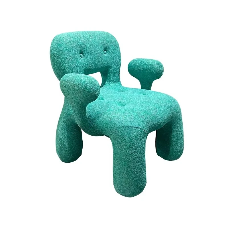 Creative Gingerbread Man Accent Chair Modern Children's Furniture Living Room Sofa Chairs for Sale Single Chair Modern Armchairs