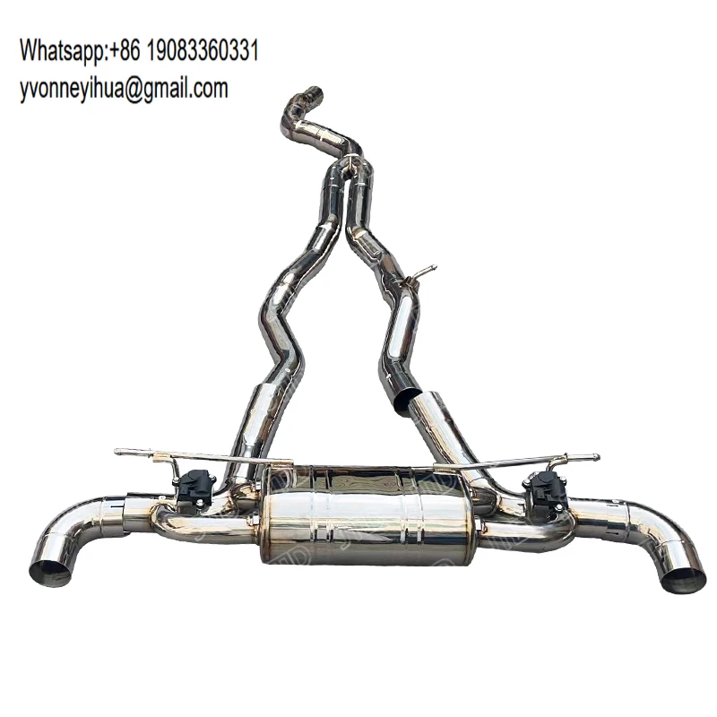 

High Performance Stainless Steel Valved Sport Exhaust System Catback Exhaust For Toyota Supra A90 B58 3.0T 2019+