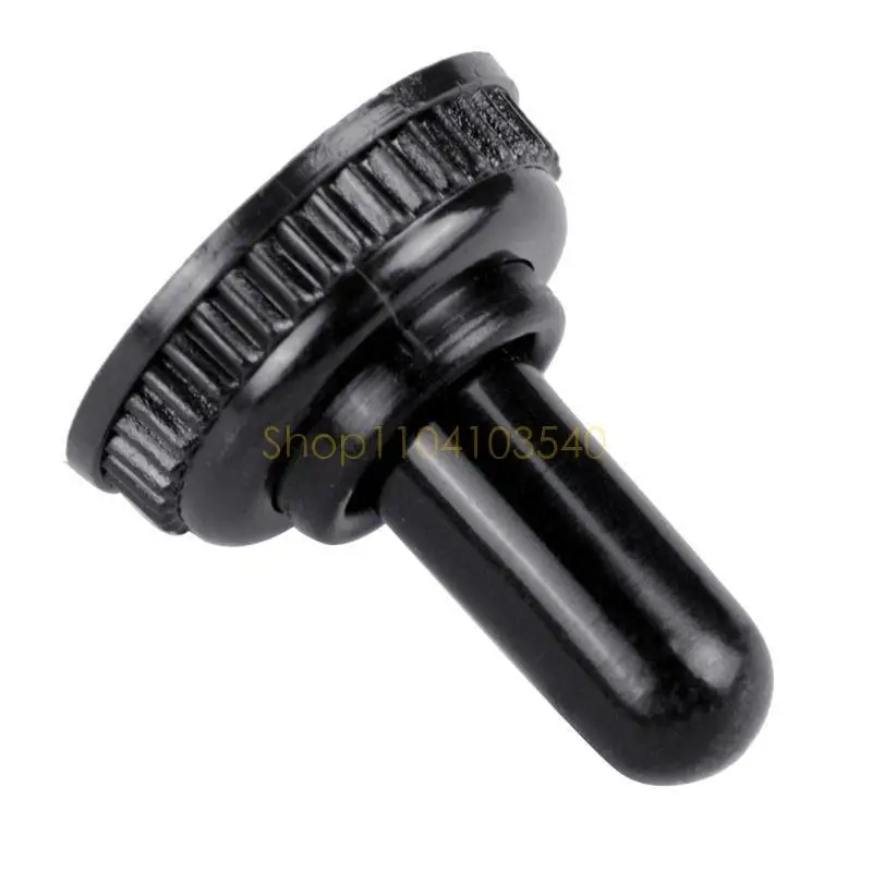 02DC 6mm Screw Mini Toggle Switch Waterproof Rubber Resistance Boot Cover Rocker