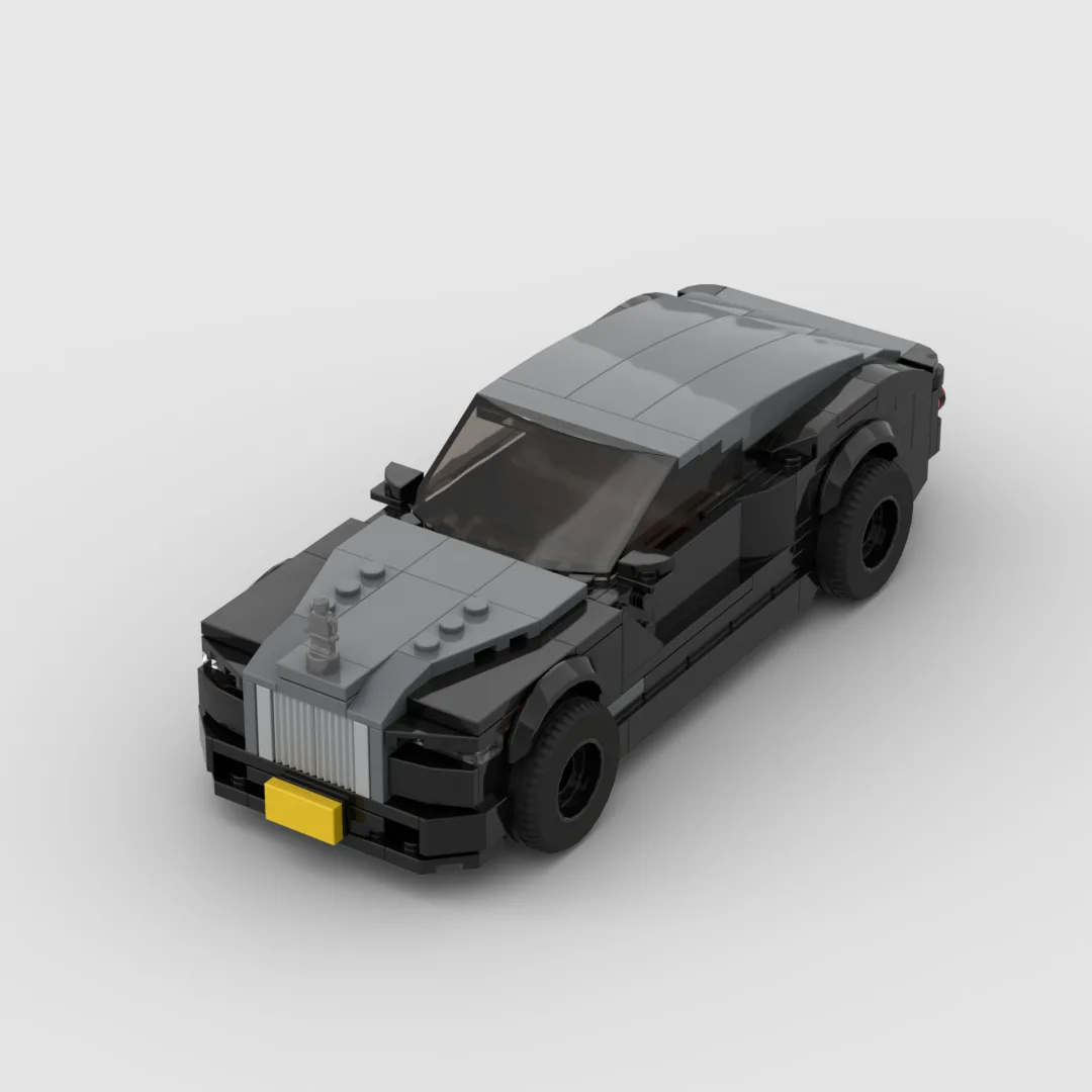 MOC ビルディングブロック互換性のあるスピードシリーズファントム 8 スタッドレーシングカーモデルクリエイティブ建設玩具男の子子供向け