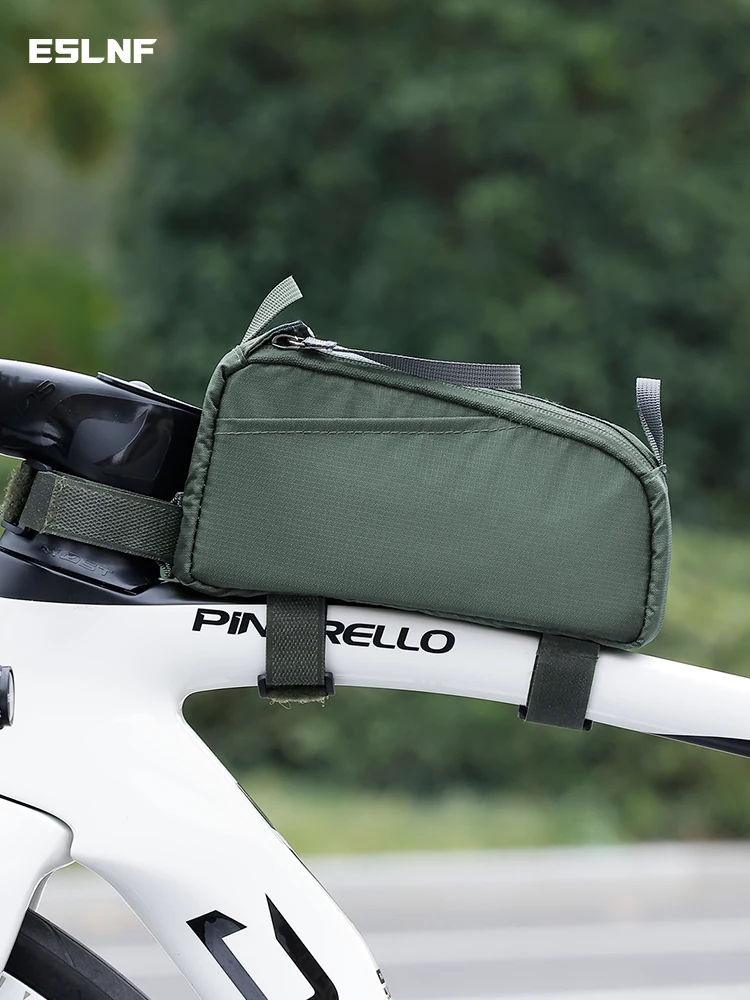 AliExpress ESLNF Bike Frame Bag Universal for Mountain/Road Bikes Cycling Top Tube Storage Pouch