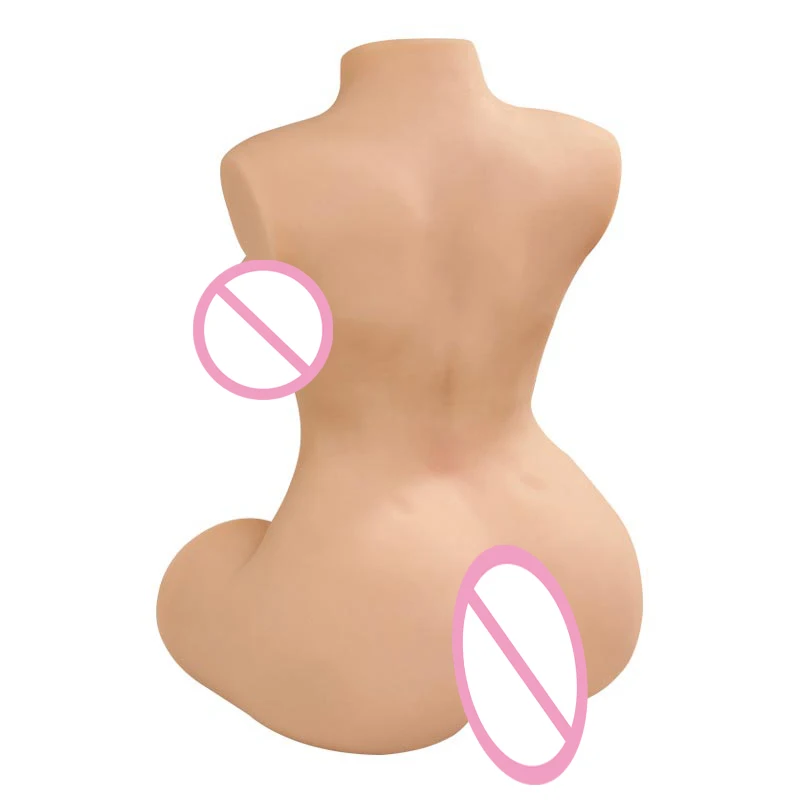 RENHEYUOU Sex Toy Man True Love Doll Real Vagina Anus Female Torso Doll Big Butt Soft Chest Male Masturbation Sex Doll Pussy 18+