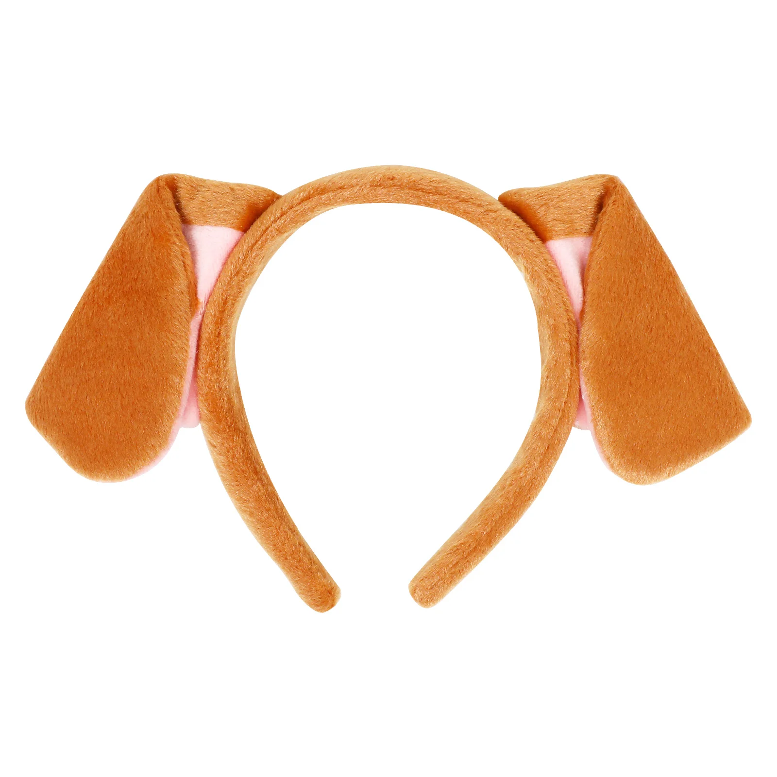 Orelhas de animal Headband para mulheres, cosplay orelha, cachorro, tecido, acessórios do traje, cão, adulto, criança