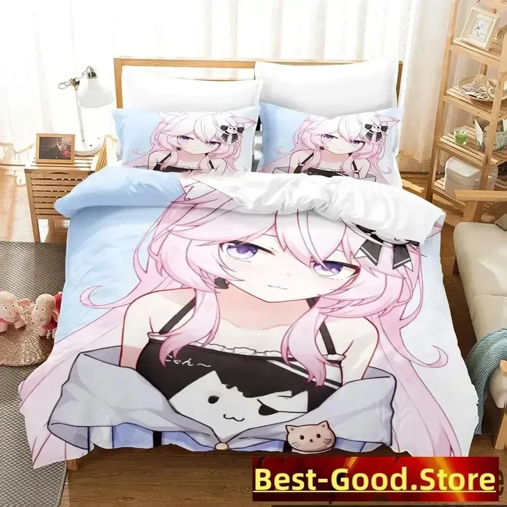 Anime Nun Bedding Set Duvet Cover Sheet Printed Bed Set Pillowcase Bed Full Queen King Size Comforter Bedroom