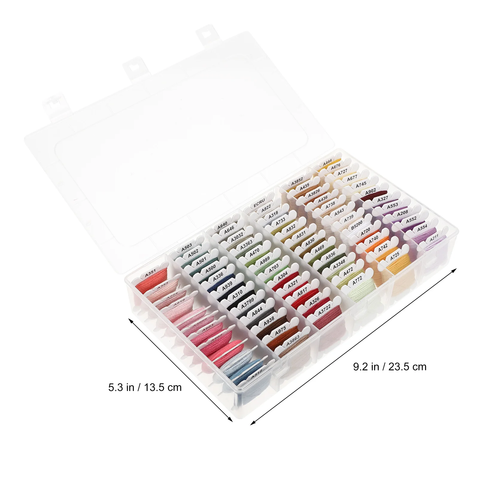 

72 Colors Embroidery Thread DIY Sewing Supplies Colorful Cross Stitch Sewing Thread Threads Smooth Flexible Durable