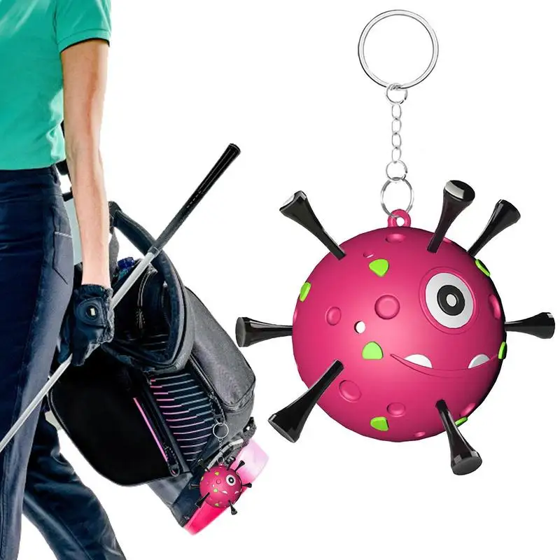 Golf Holder For Bag Hanging Golf Bag For KeyChain Golf Accessories Suitable For Men And Women Compatible For Hanging On Belt